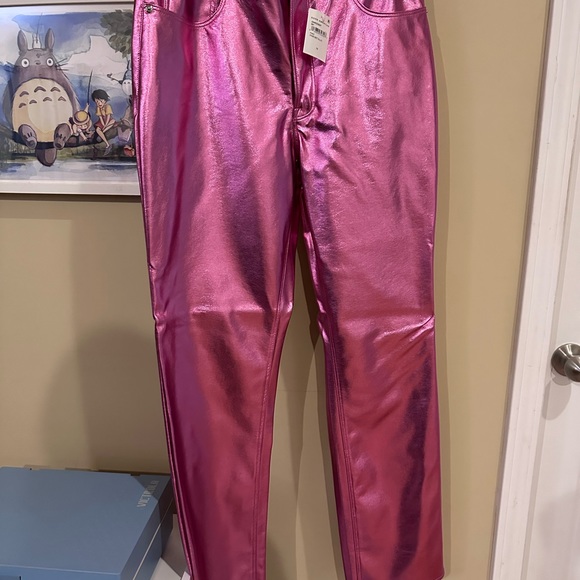 Pink metallic pants - Picture 2 of 3